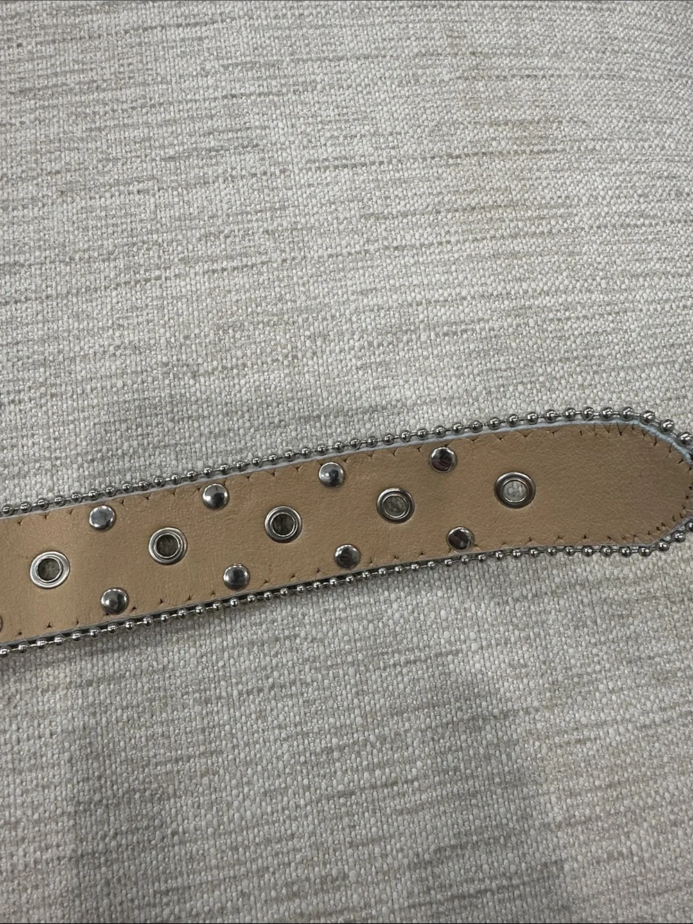 Silver Crystal-Embellished Women's Belt
